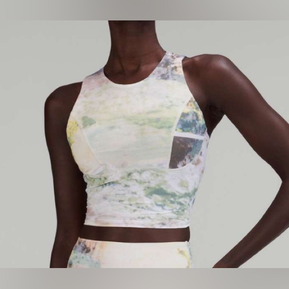 NWOT Lululemon lab Luxtreme and Mesh Tank Top Apparition Multi - Picture 1 of 7
